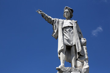 Monument to Christopher Columbus, Santa Margherita Ligure, Italy