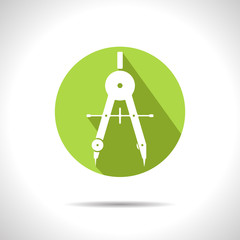 Vector compasses icon. Eps10