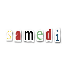 mots créatifs -  samedi