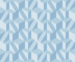 staircase cube pattern