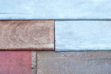 Colored wood panel, background.