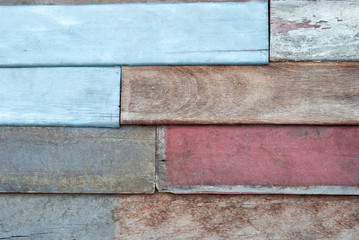 Colored wood panel, background.