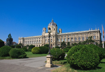 Fototapeta premium Museum of Natural History. Maria Theresa Square. Vienna. Austria