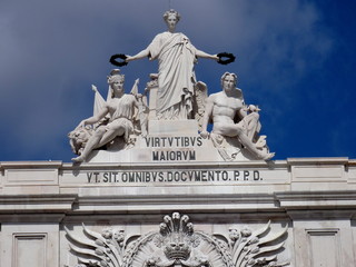 Place du commerce - Lisbonne - Portugal