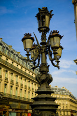 Fototapeta na wymiar パリの街灯