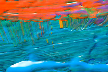 Abstract art backgrounds. Hand-painted background