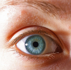 Fototapeta premium Beautiful eye, closeup