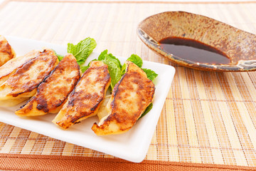 おいしそうな餃子