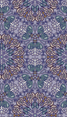 Decorative seamless pattern. EPS-8.