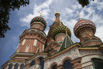 Fototapeta na wymiar St. Basil's Cathedral, Moscow, Russia