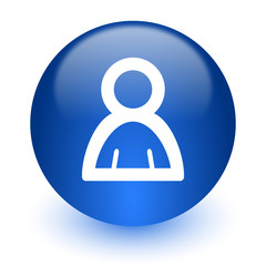 person computer icon on white background