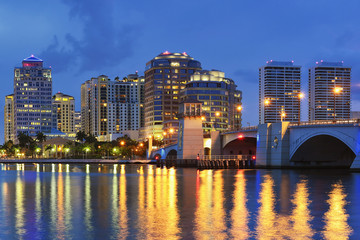 Fototapeta premium West Palm Beach, Florida, United States