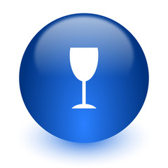alcohol  computer icon on white background