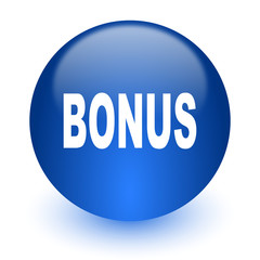 bonus computer icon on white background