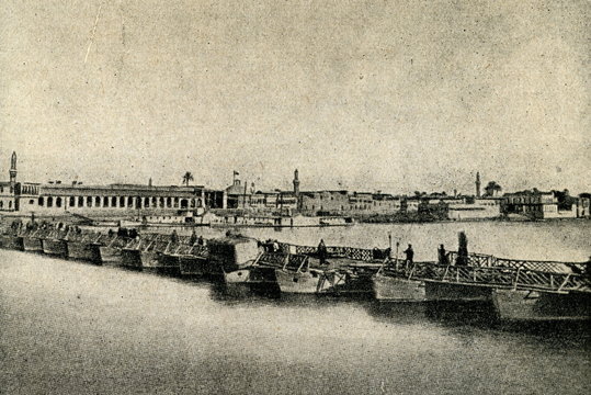 Baghdad and Tigris River ca. 1920
