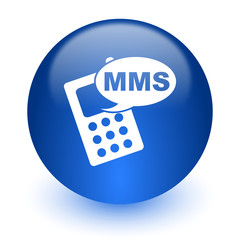 mms computer icon on white background