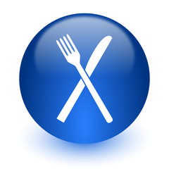 restaurant computer icon on white background