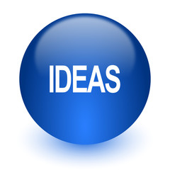 ideas computer icon on white background