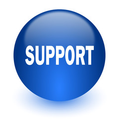support computer icon on white background