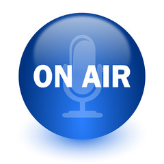 on air computer icon on white background