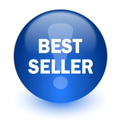 best seller computer icon on white background
