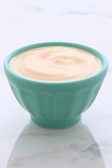 plain french style yogurt