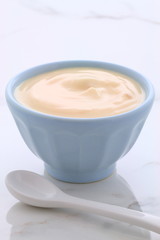 plain french style yogurt