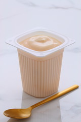 plain french style yogurt