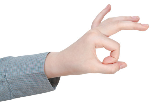 a-ok finger sign - hand gesture