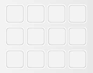 white button background