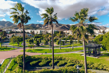 Battery Park. Torremolinos. Spain © Alex Tihonov