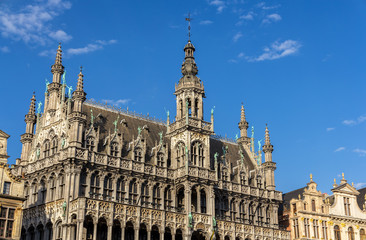 Fototapeta na wymiar Town hall of Brussels, Belgium