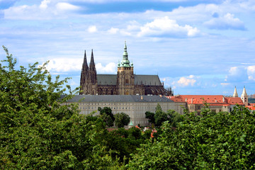 The Prague Castle in Czech republic