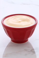 plain french style yogurt