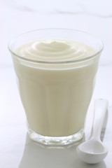 plain french style yogurt