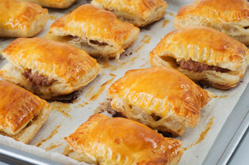 Vietnamese Style Pate Chaud cooking grill