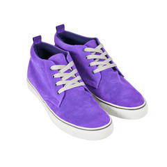 Sneakers isolated with path