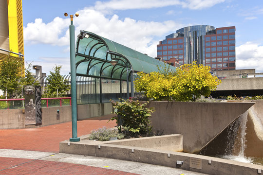 Theater On The Square Park Tacoma Washington.