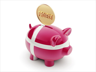 Denmark Project Concept. Piggy Concept