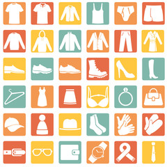Vector Set of Wear Icons