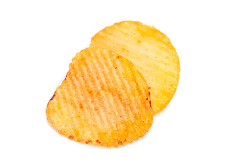 Ribbed potatoes snack