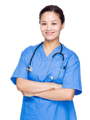 Female doctor portrait