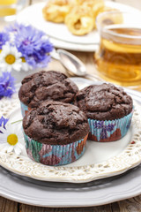 Chocolate muffins