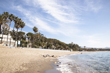 Playa Casablanca  en Marbella España.