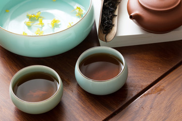Set of China tea