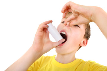 Kid with Inhaler
