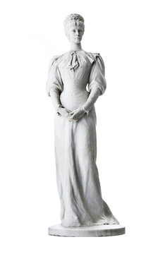 Marmor Figur der Kaiserin Elisabeth von Österreich