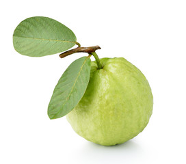 guava fruit isolated on white background