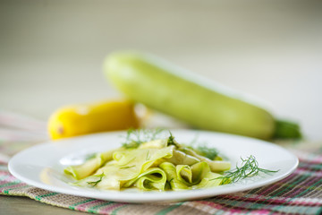 marinated zucchini