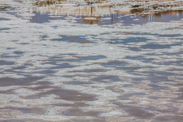Ses Salines Formentera saltworks horizon balearic islands